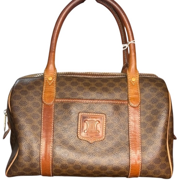 Celine Handbags - Celine Boston Macadam Bag